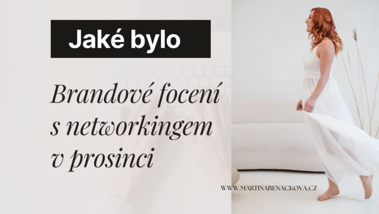 Brandové focení s networkingem pro ženy